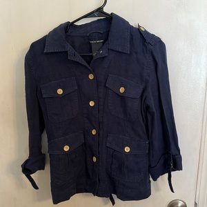 LUCKY BRAND linen light weight jacket